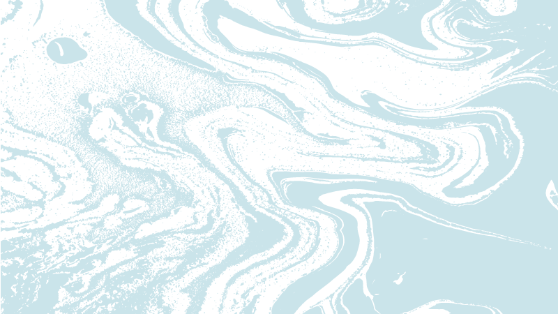 Entrance hall vinyl rug in light blue marble design - TenStickers
