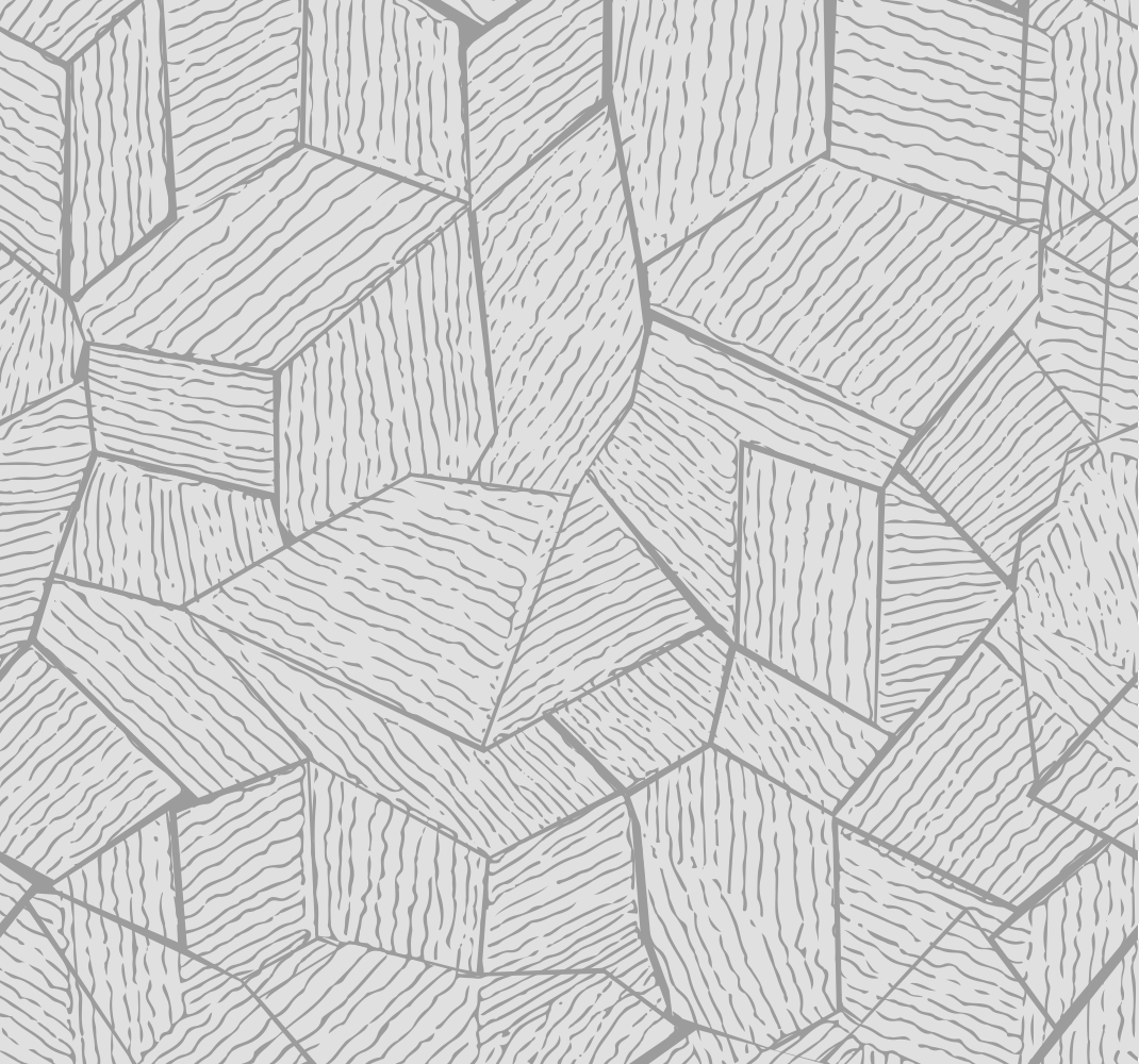 Grey vinyl rug with african textile design - TenStickers
