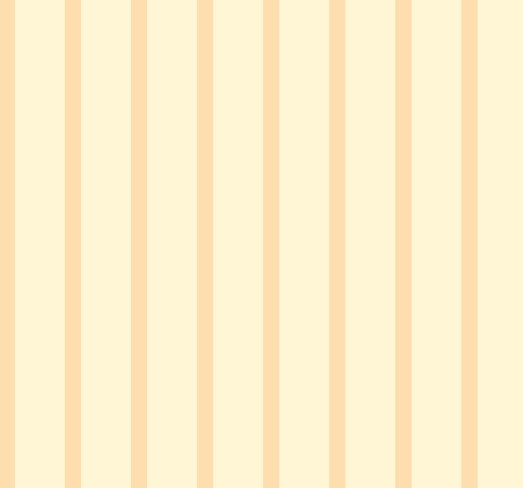 Hall vinyl rug with thin beige vertical stripes - TenStickers