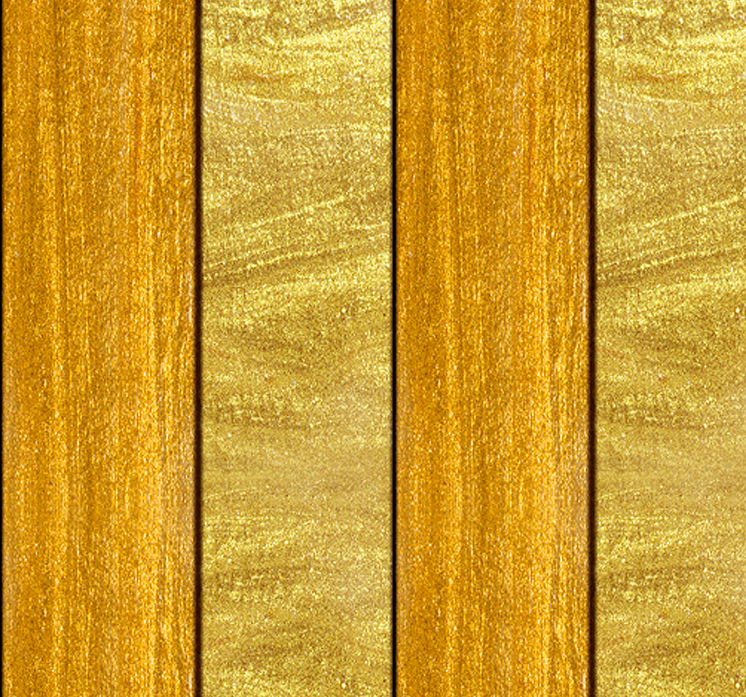 Yellow vinyl rug with textured wood effect - TenStickers