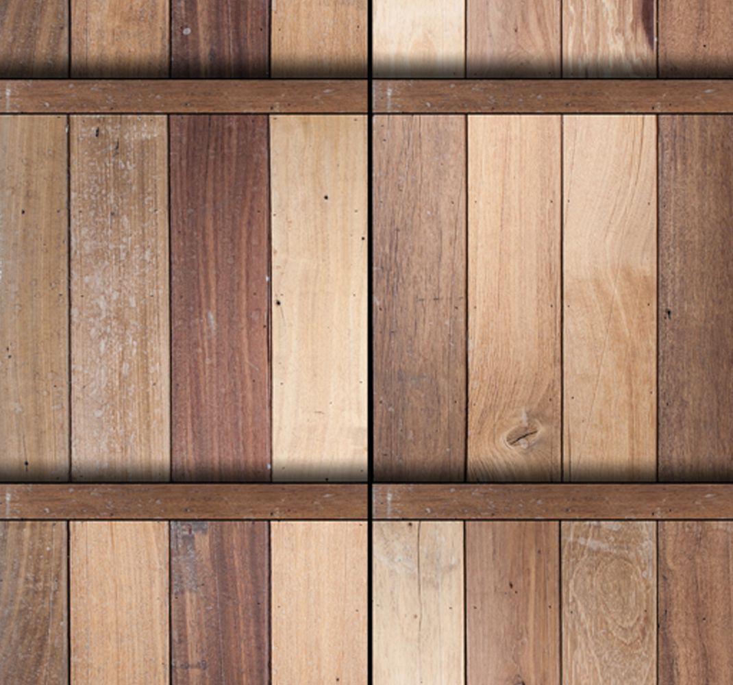 Brown vinyl rug for a calming brown atmosphere - TenStickers