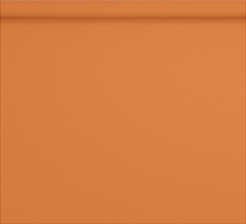 Plain warm orange vinyl rug - TenStickers