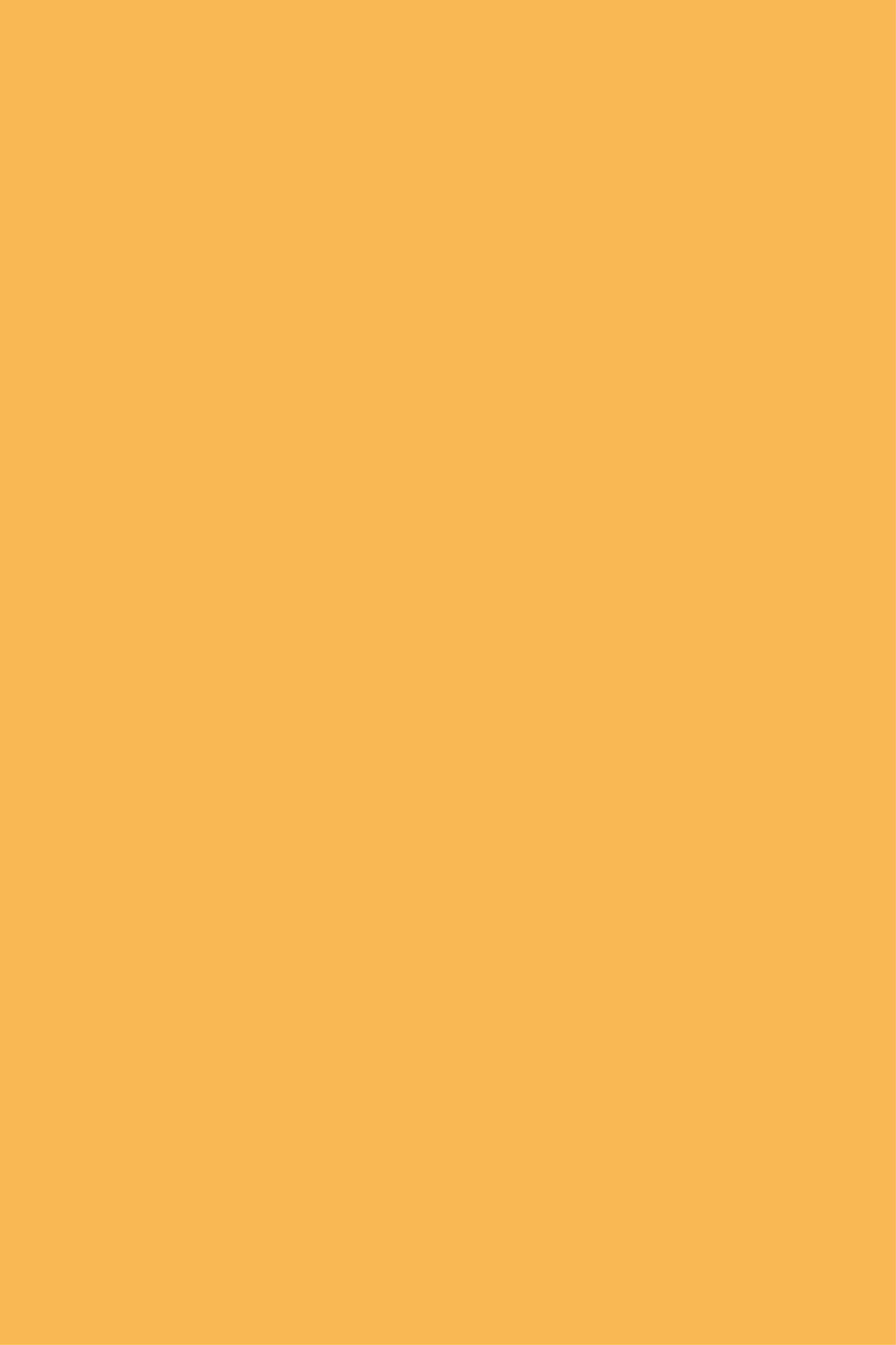 Orange vinyl rug in banana shades - TenStickers