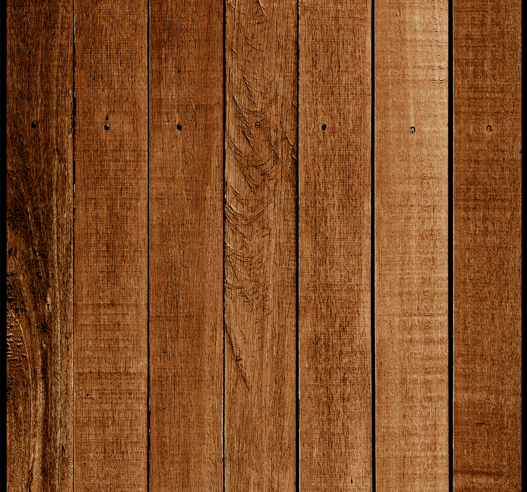 Outdoor vinyl rug with rustic wood look - TenStickers