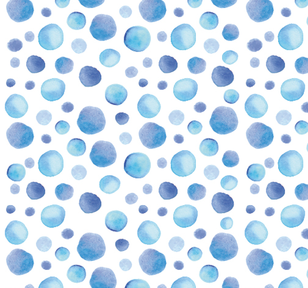 Outdoor vinyl rug colourful bubbles design - TenStickers