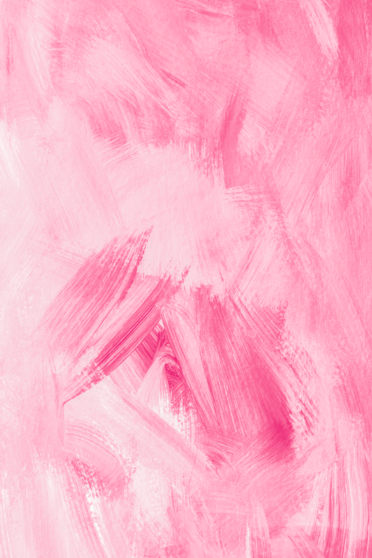 Pink vinyl rug in dark pink brush strokes - TenStickers
