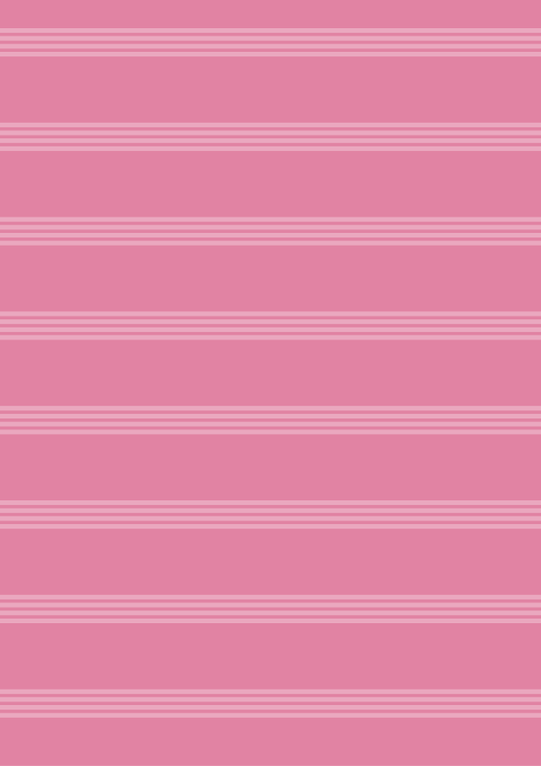 Pink vinyl rug with light stripes in dark pink - TenStickers