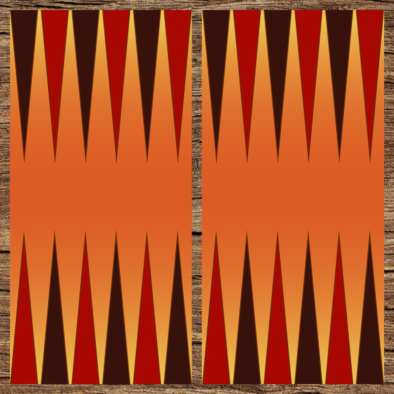 Geometric Stripes striped vinyl rug - TenStickers