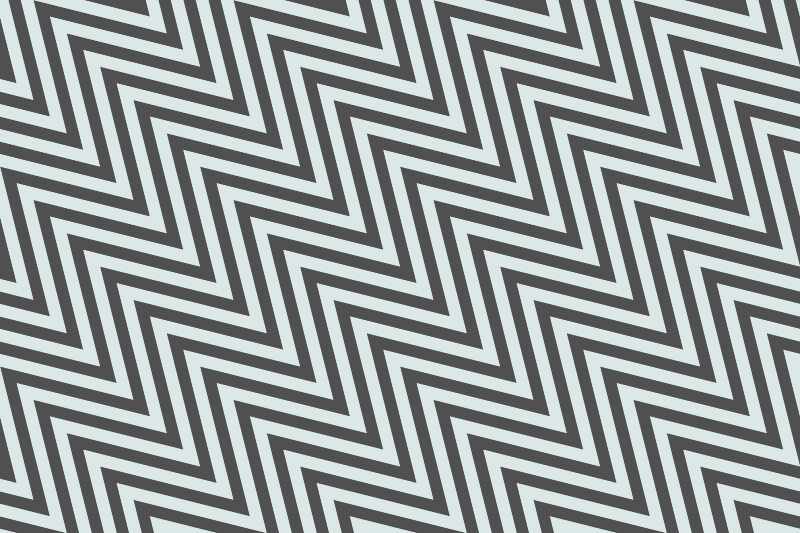 Geometric Zigzag striped vinyl rug - TenStickers