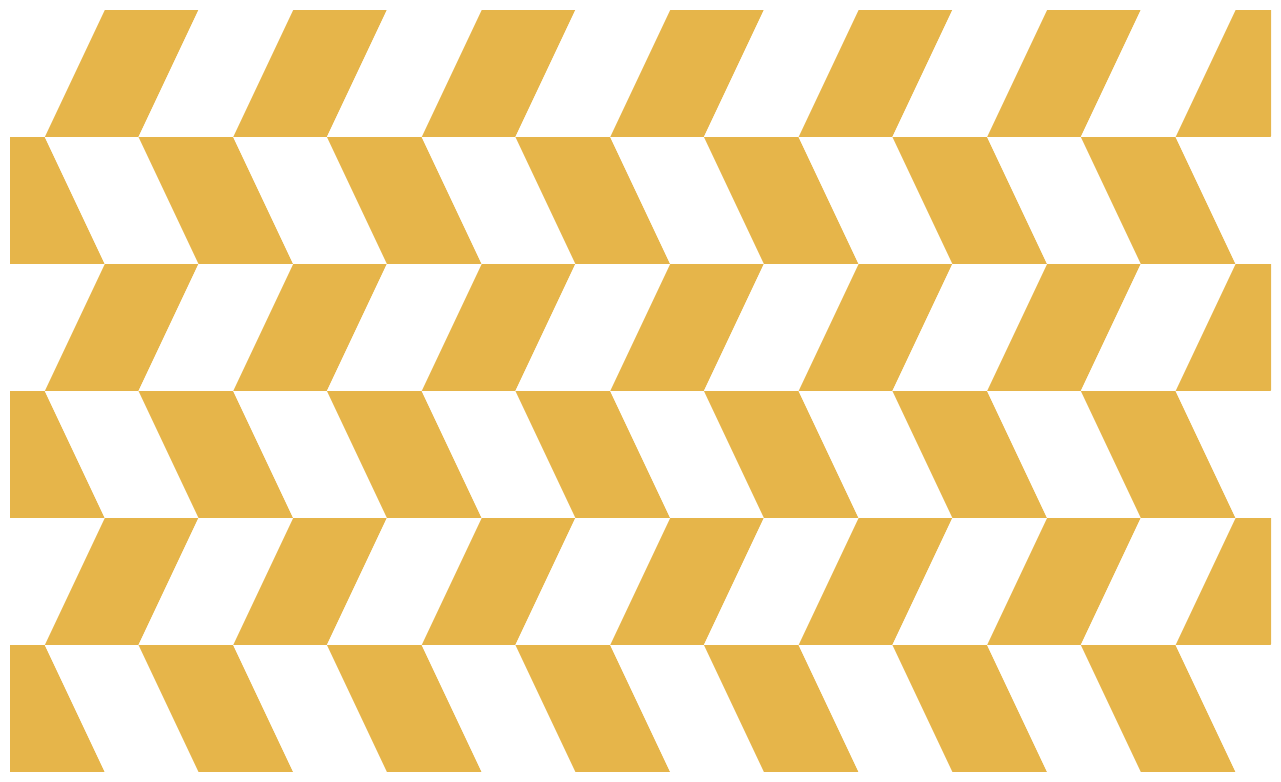 Geometric Herringbone striped vinyl rug - TenStickers