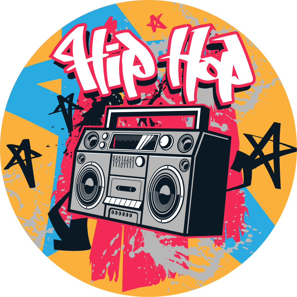 hip hop dancer bedroom rug - TenStickers