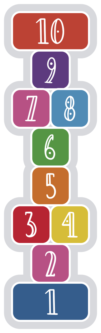 Game carpet game mat colorful - TenStickers