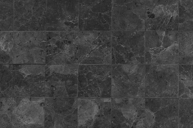 Grey tiles texture modern rug - TenStickers
