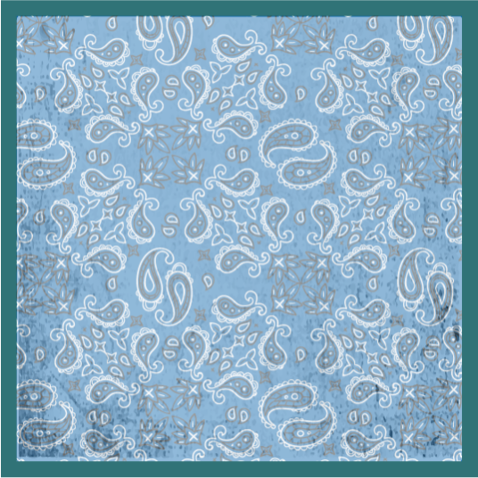 Paisley Tile Pattern tile vinyl rug - TenStickers