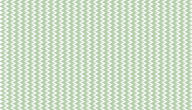 Chevron pattern green geometric vinyl rug - TenStickers