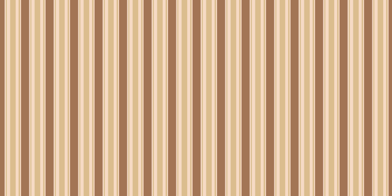 Brown striped pattern living room vinyl rug - TenStickers