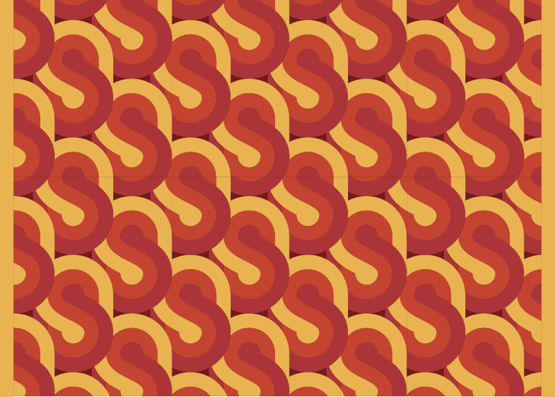 Dynamic retro design vintage vinyl rug - TenStickers