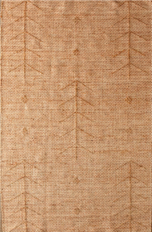 Natural Texture living room vinyl rug - TenStickers