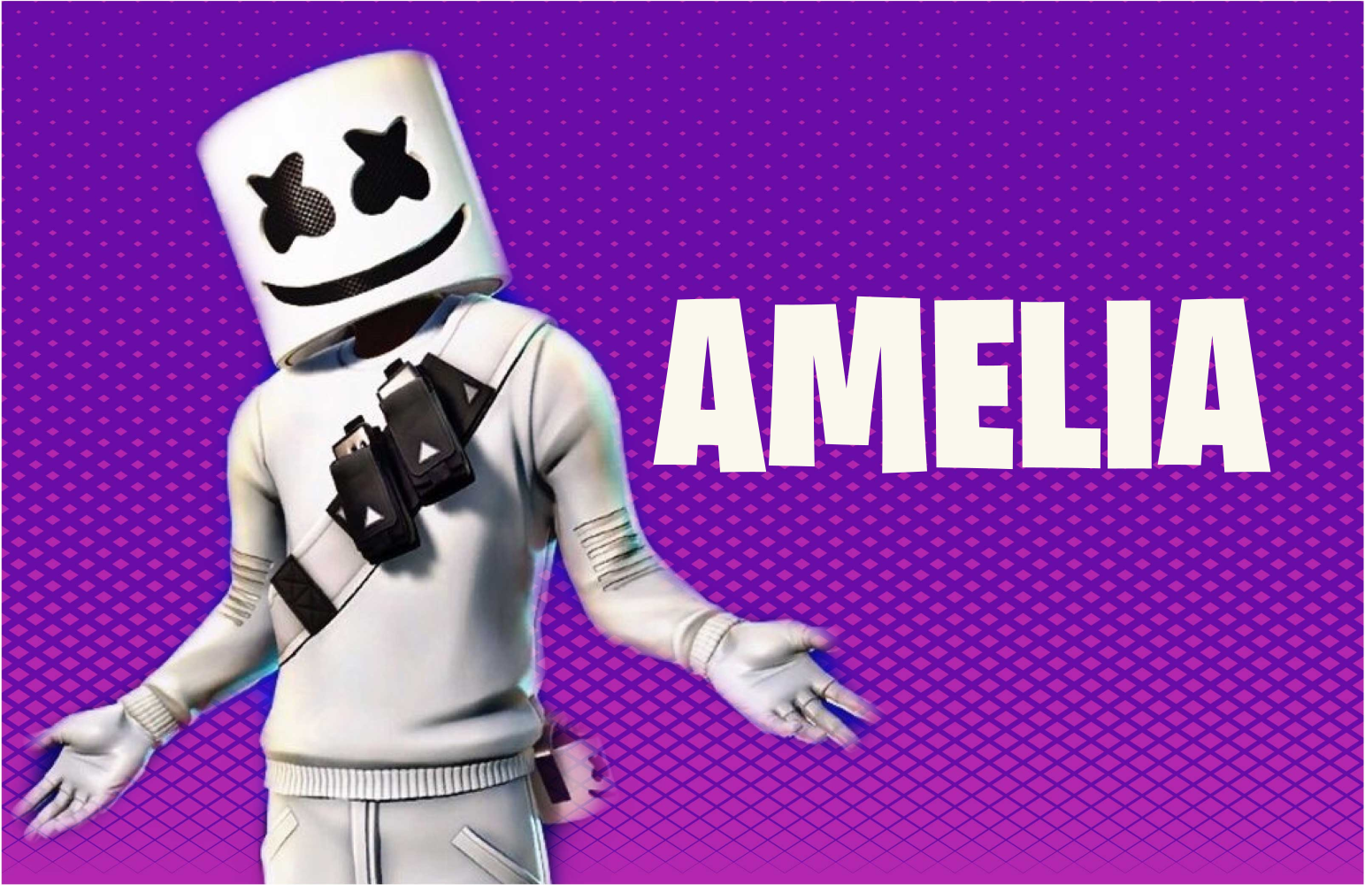 DJ figure with name teen vinyl rug - TenStickers