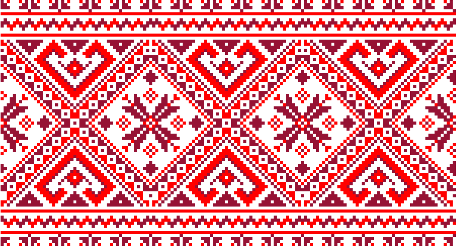 Vibrant geometric arrangement ethnic vinyl rug - TenStickers