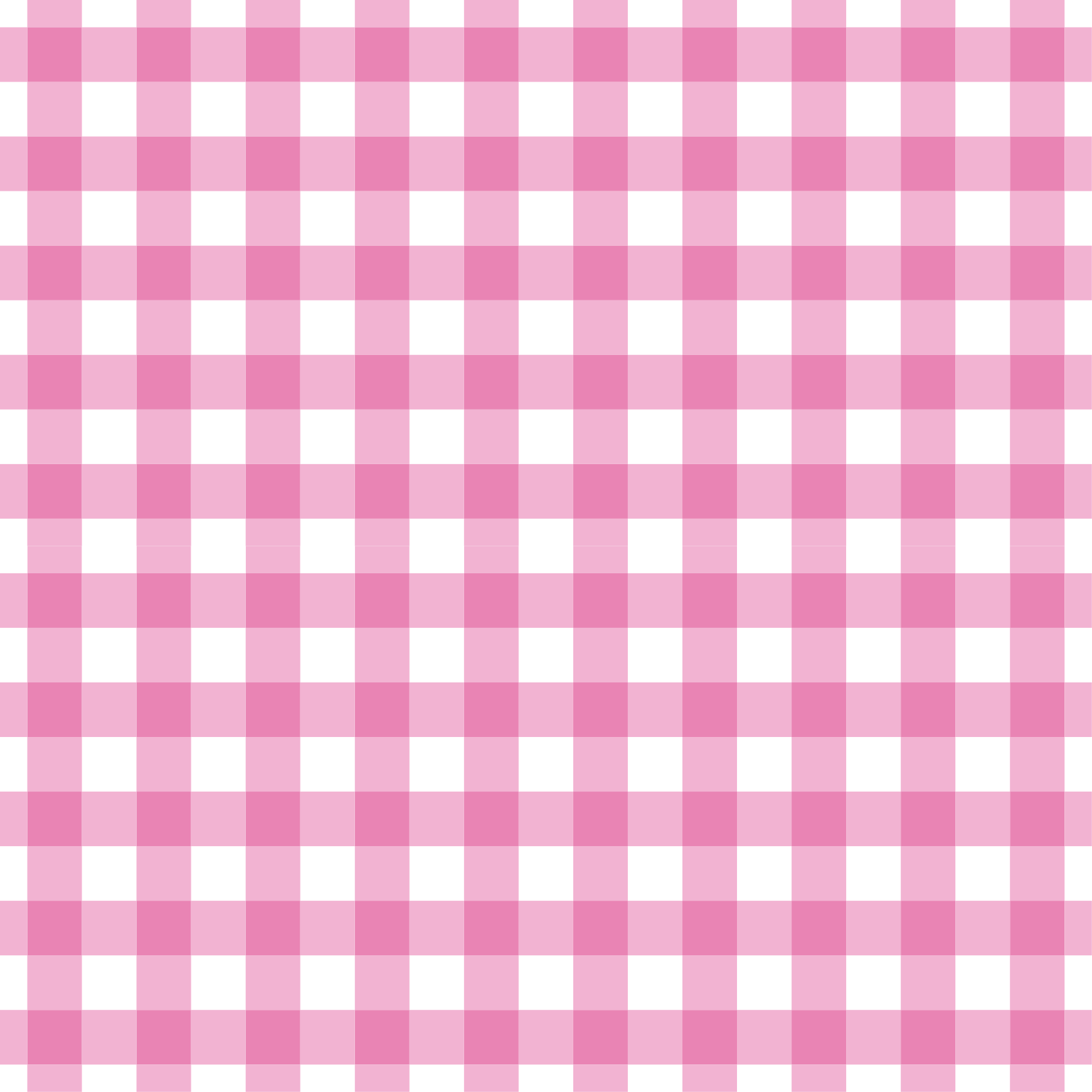 Pink Checkered Motif striped vinyl rug - TenStickers