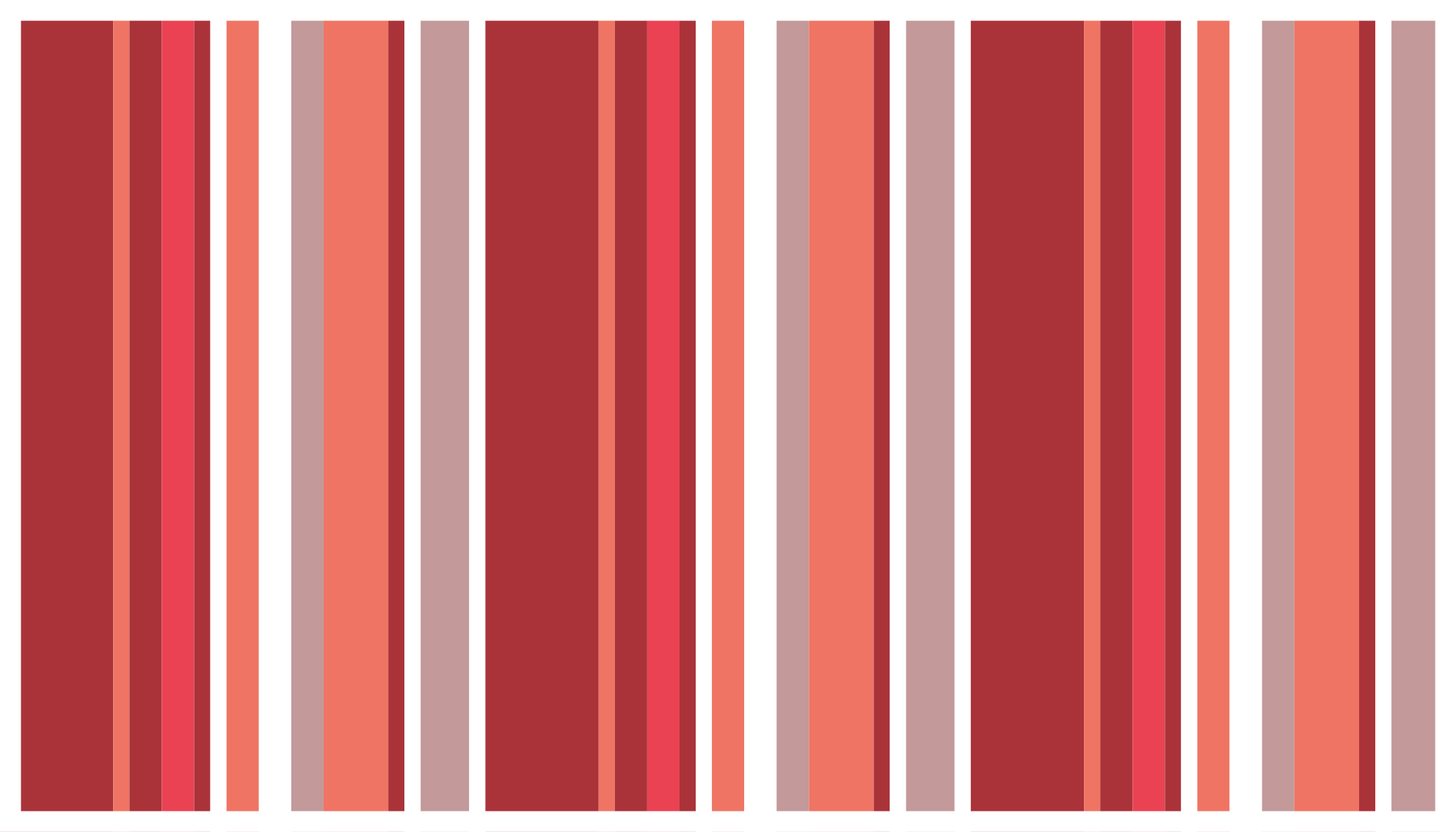 Bold Striped Canvas striped vinyl rug - TenStickers