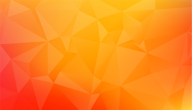 Geometric Gradient Effect living room vinyl rug - TenStickers