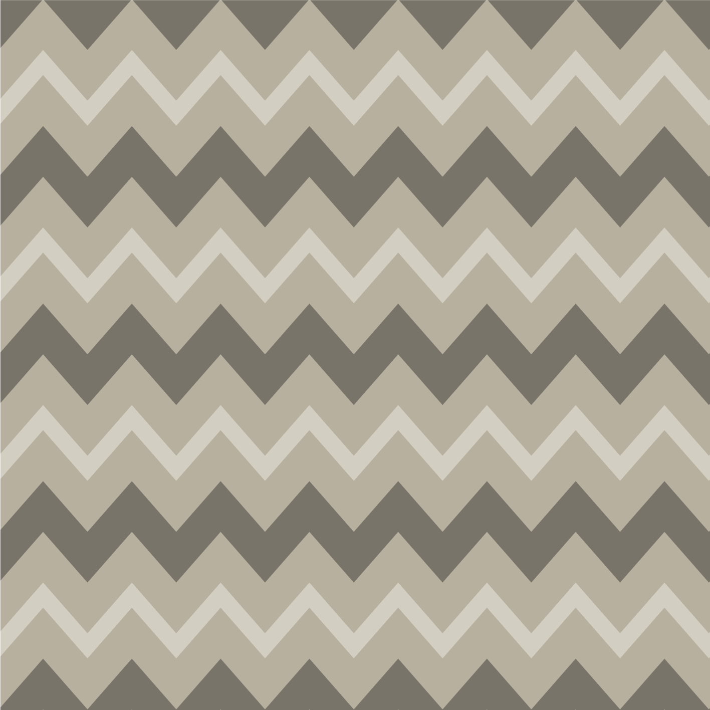 Chevron Stripe Motifs striped vinyl rug - TenStickers