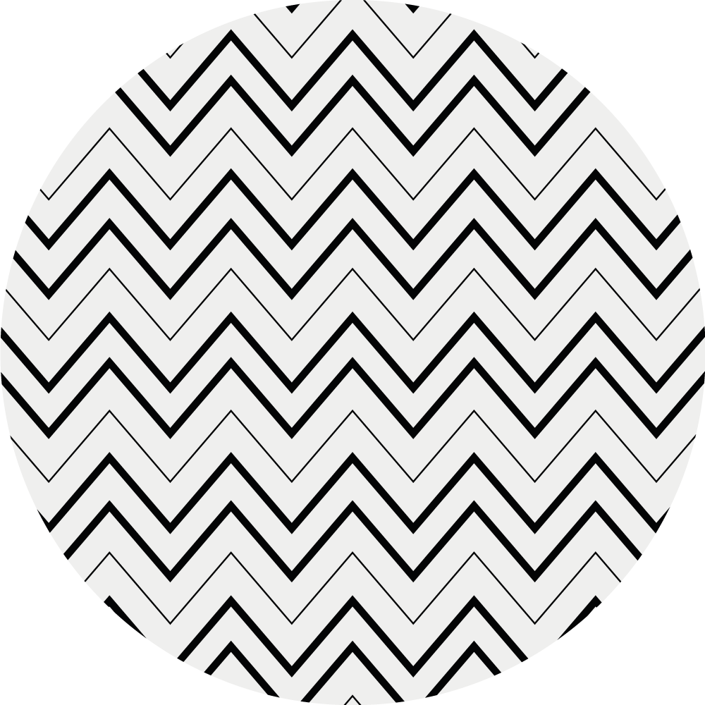 Geometric vinyl rug herringbone pattern design - TenStickers