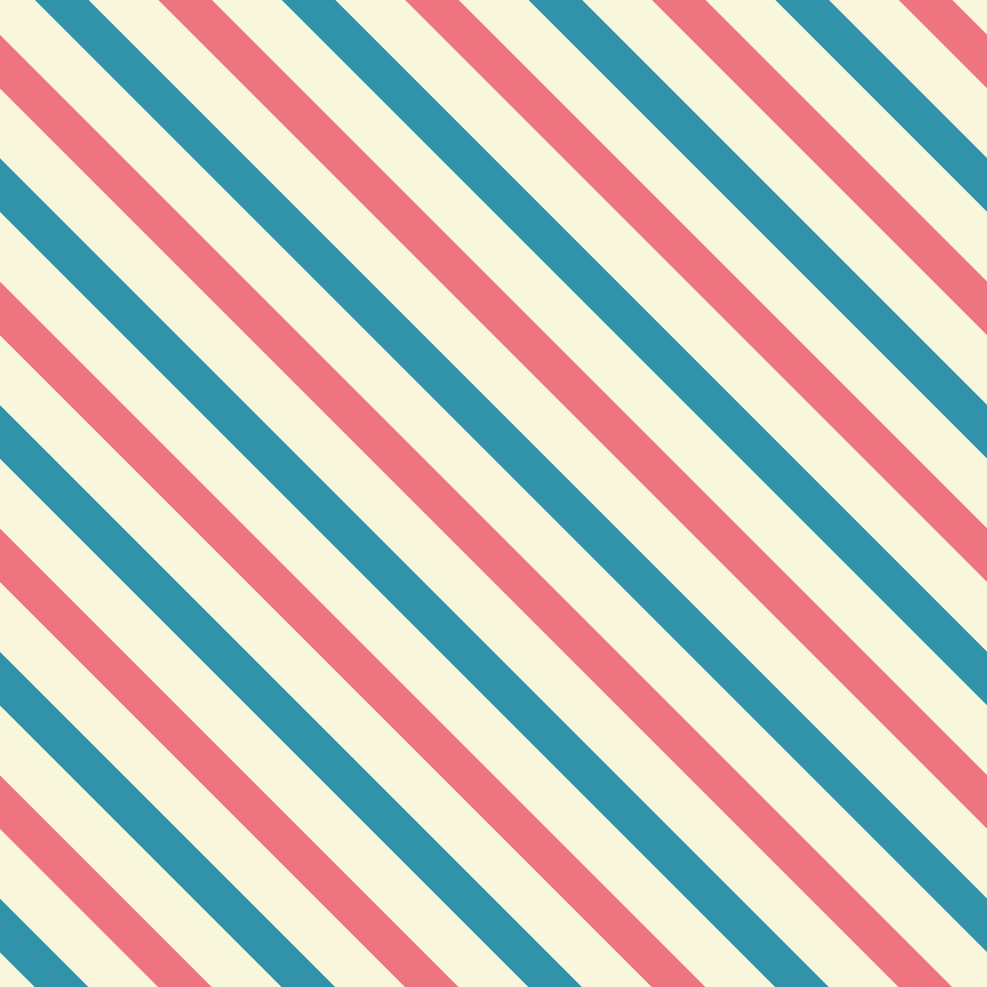 Striped vinyl rug in striped color palette - TenStickers