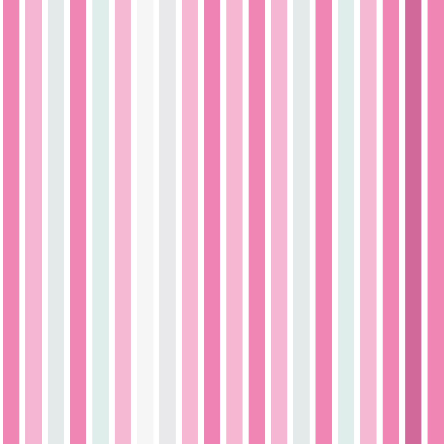 Pink Striped Elegance striped vinyl rug - TenStickers