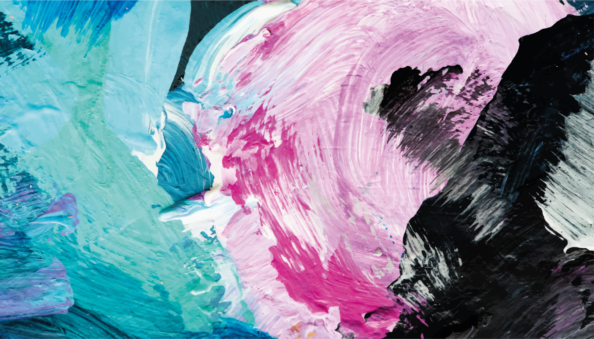 Splash of colour textured vinyl rug - TenStickers