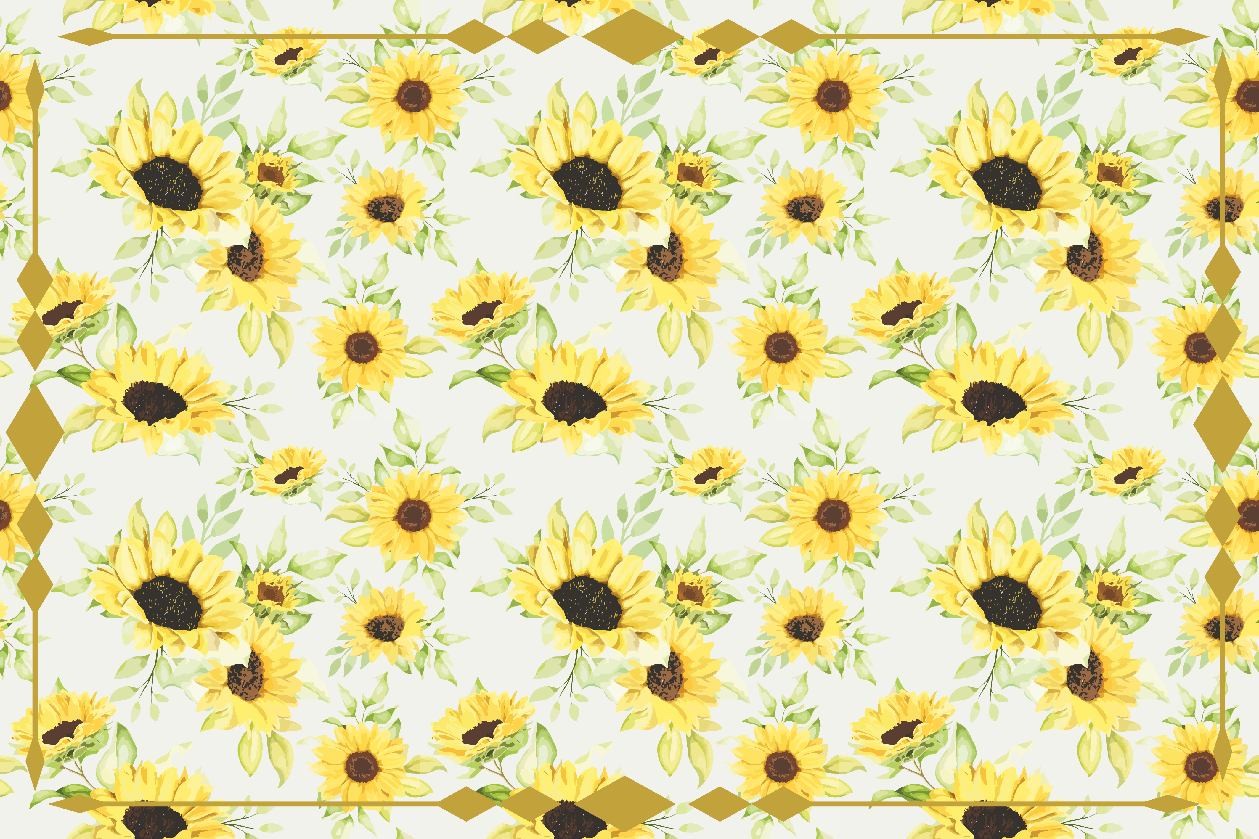 Bright Bloom Arrangement floral vinyl rug - TenStickers