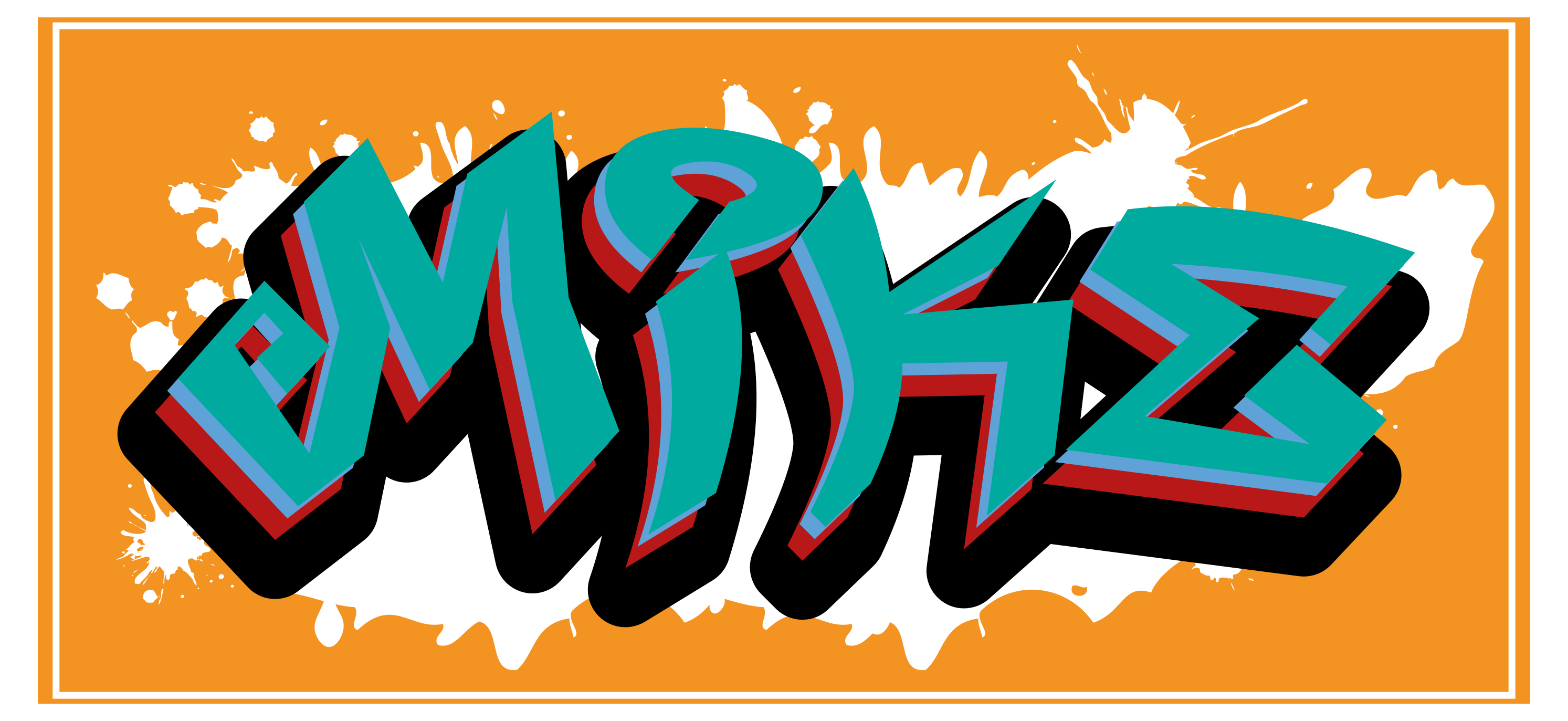Wild style king graffiti personalised mat - TenStickers