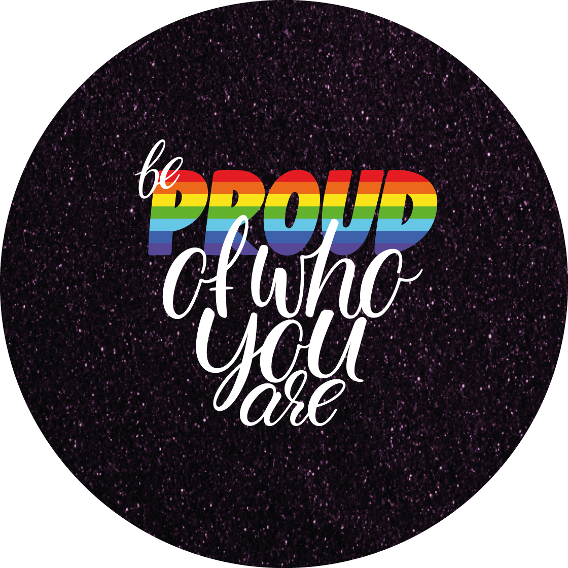 Proud Message Design custom rug - TenStickers