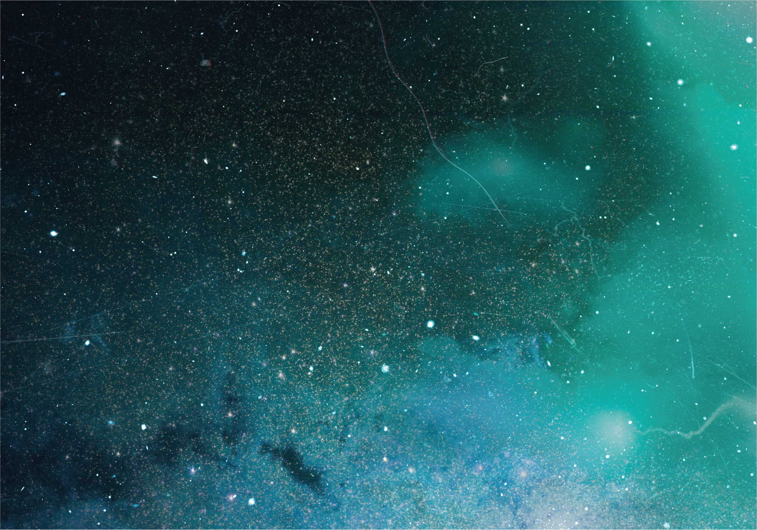 Cosmic Galaxy Hue star vinyl rug - TenStickers