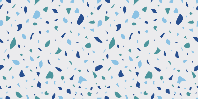 Colorful Pattern marble vinyl rug - TenStickers