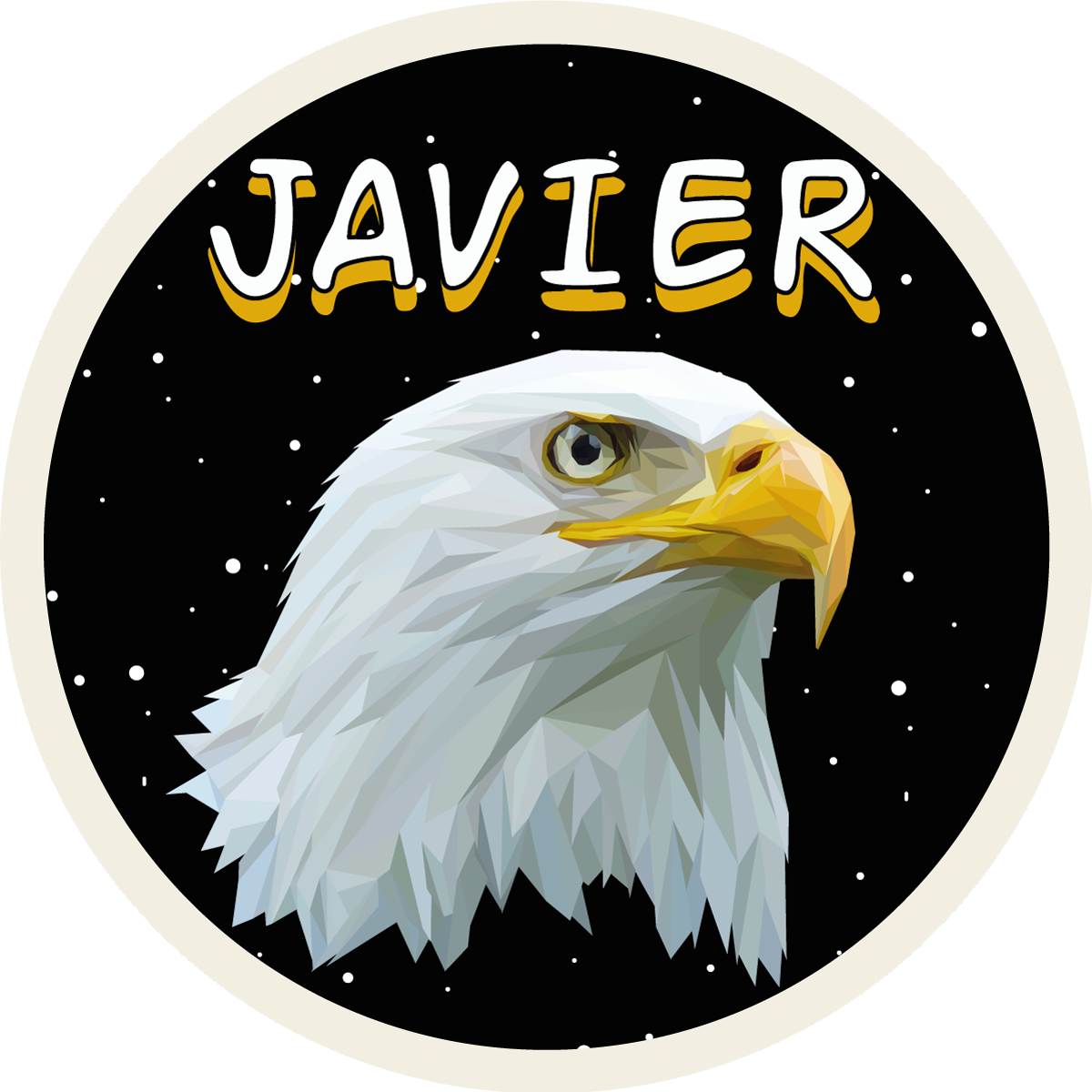 Customizable Eagle custom vinyl rug - TenStickers