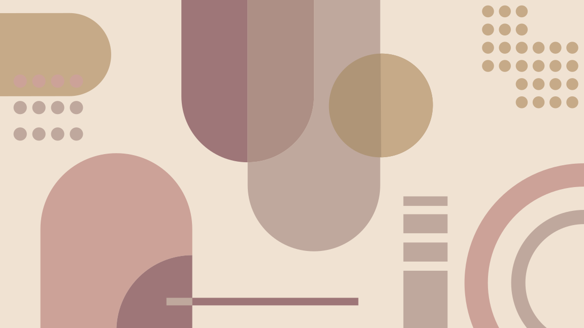 Geometric Shapes Harmony geometric vinyl rug - TenStickers