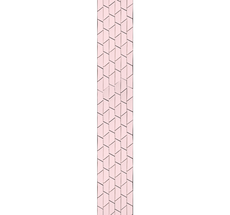 Pink wallpaper with a pink textured motif - TenStickers