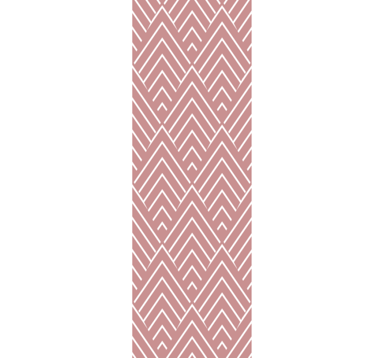 Abstract Chevron Pattern wallpaper geometric - TenStickers