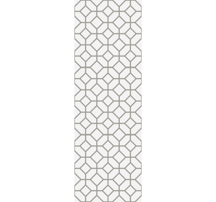 Modern Hexagonal Pattern wallpaper geometric - TenStickers