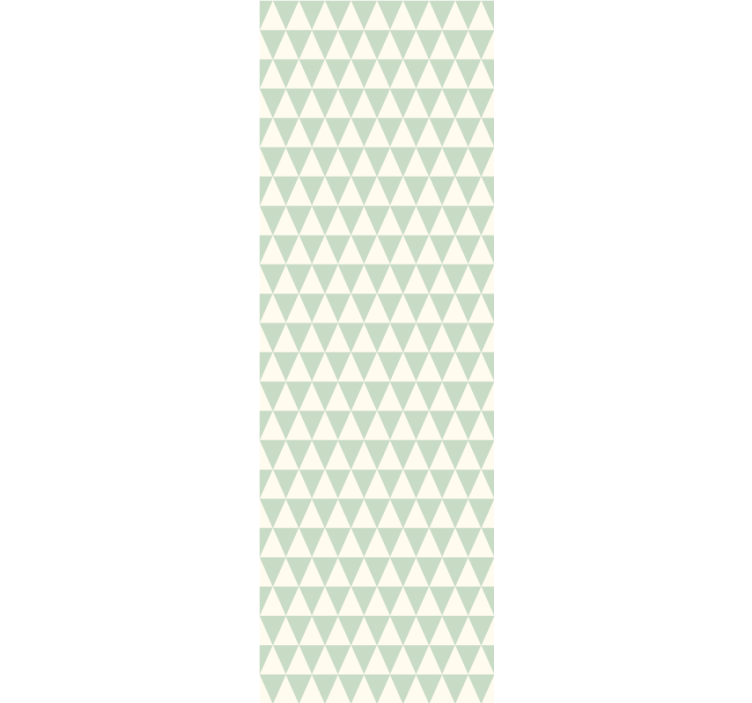 Grey triangular shapes wallpaper office - TenStickers