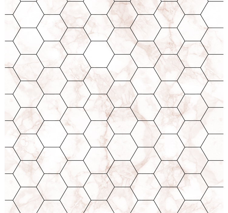 Honeycomb Structure textured wallpaper - TenStickers