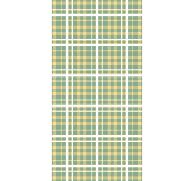 Checked Textile Inspiration textured wallpaper - TenStickers