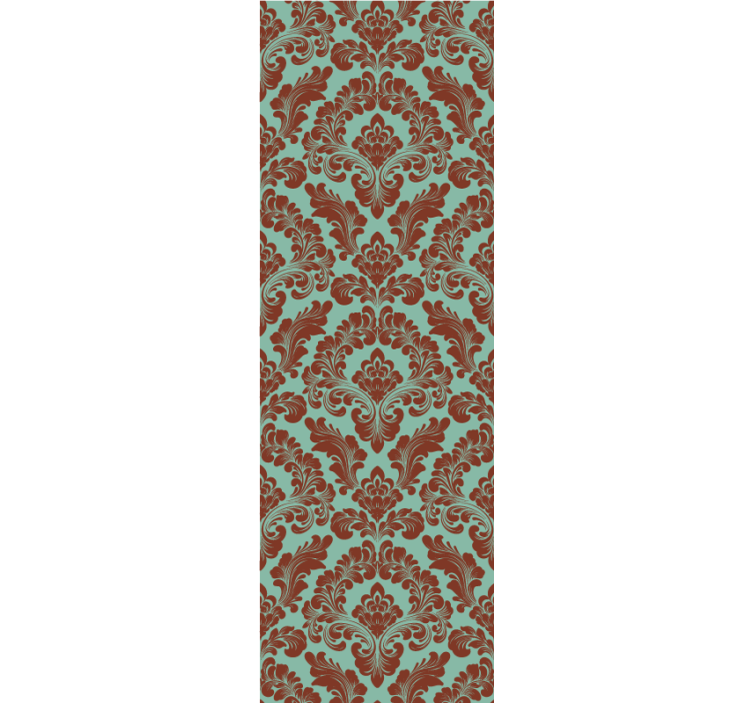 Elegant Damask Print baroque wallpaper - TenStickers