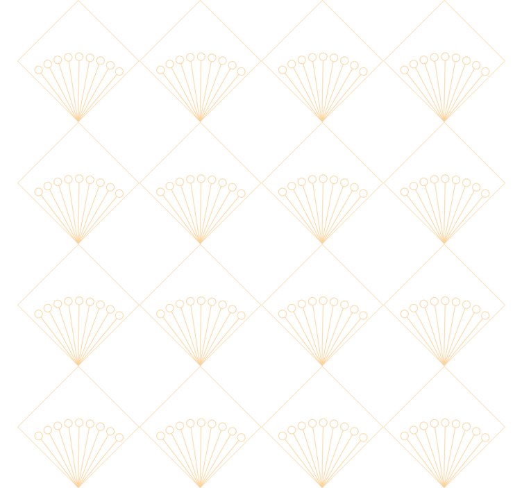 Living area wallpaper white art deco - TenStickers