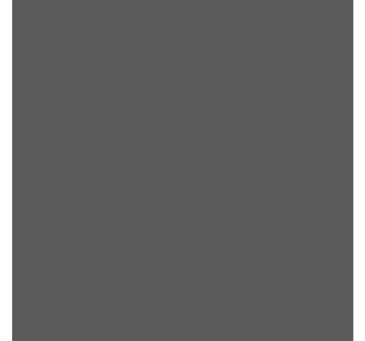 Dark simple grey wall paper in bedroom - TenStickers