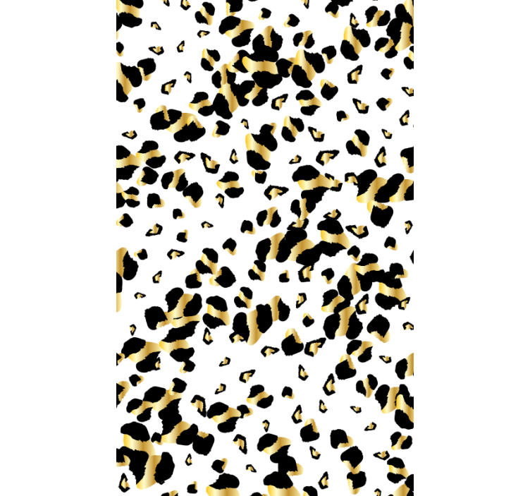 Animals wallpaper leopard print design - TenStickers