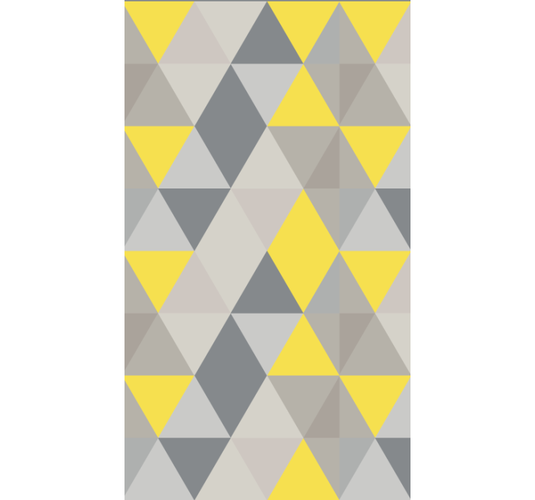 Wallpaper office pantone triangles design - TenStickers